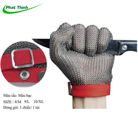 Găng tay thép chống cắt G318