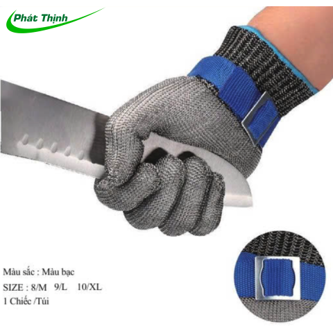 Găng tay thép chống cắt G304